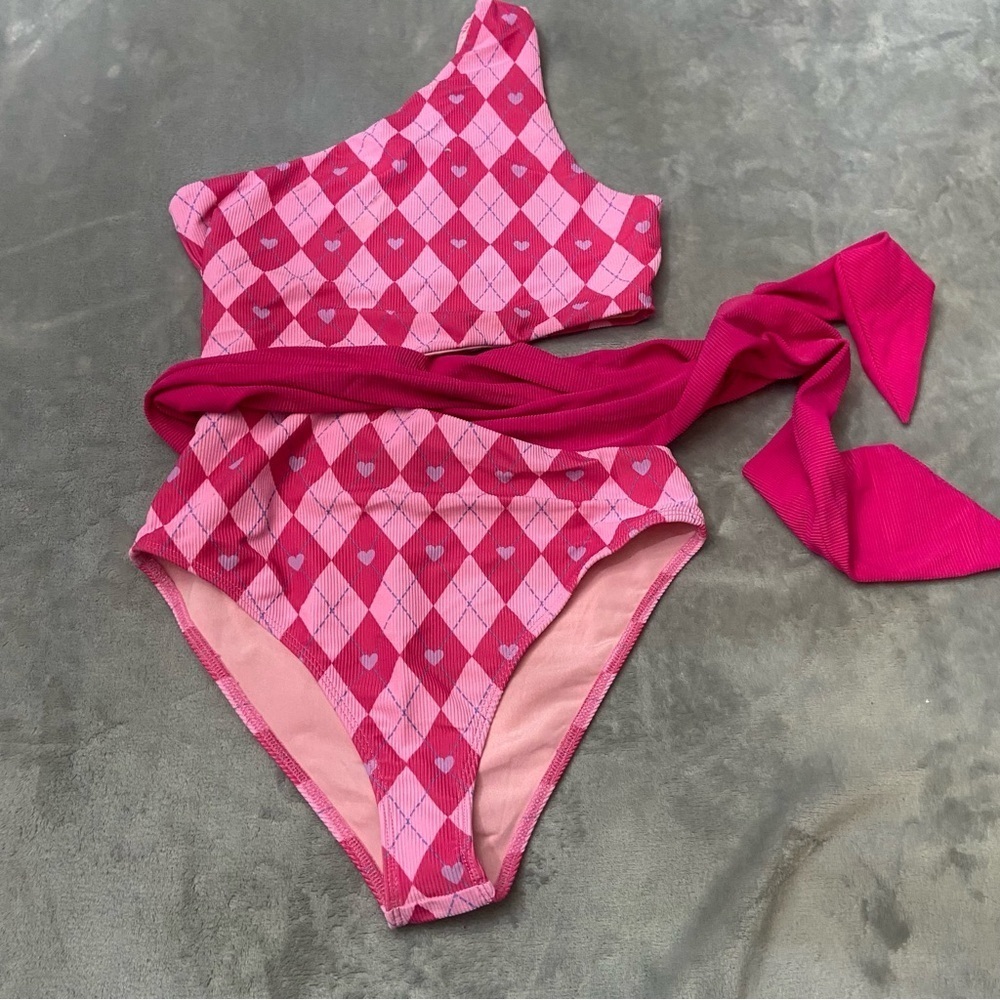 New! Beach Riot Carlie One Piece Cross My Heart one piece swimsuit 24782 - Picture 5 of 10